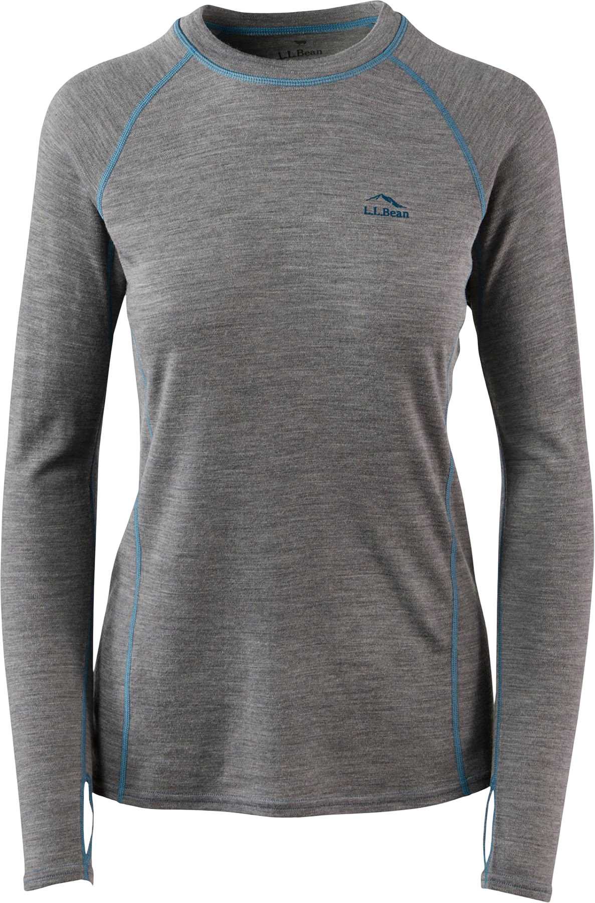 Image de produit pour Couche de base pour le haut à col rond en laine mi-épaisse Cresta 250 - Femme