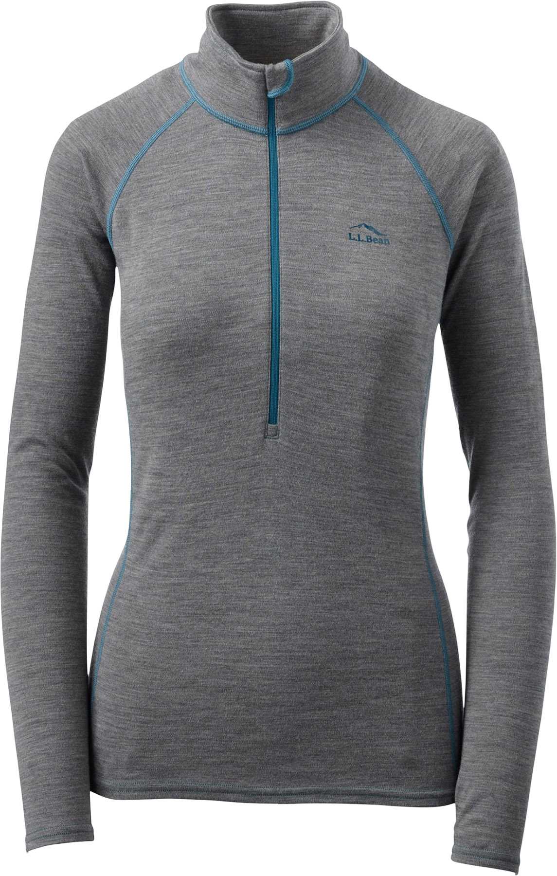 Image de produit pour Couche de base pour le haut à glissière T en laine mi-épaisse Cresta 250 - Femme