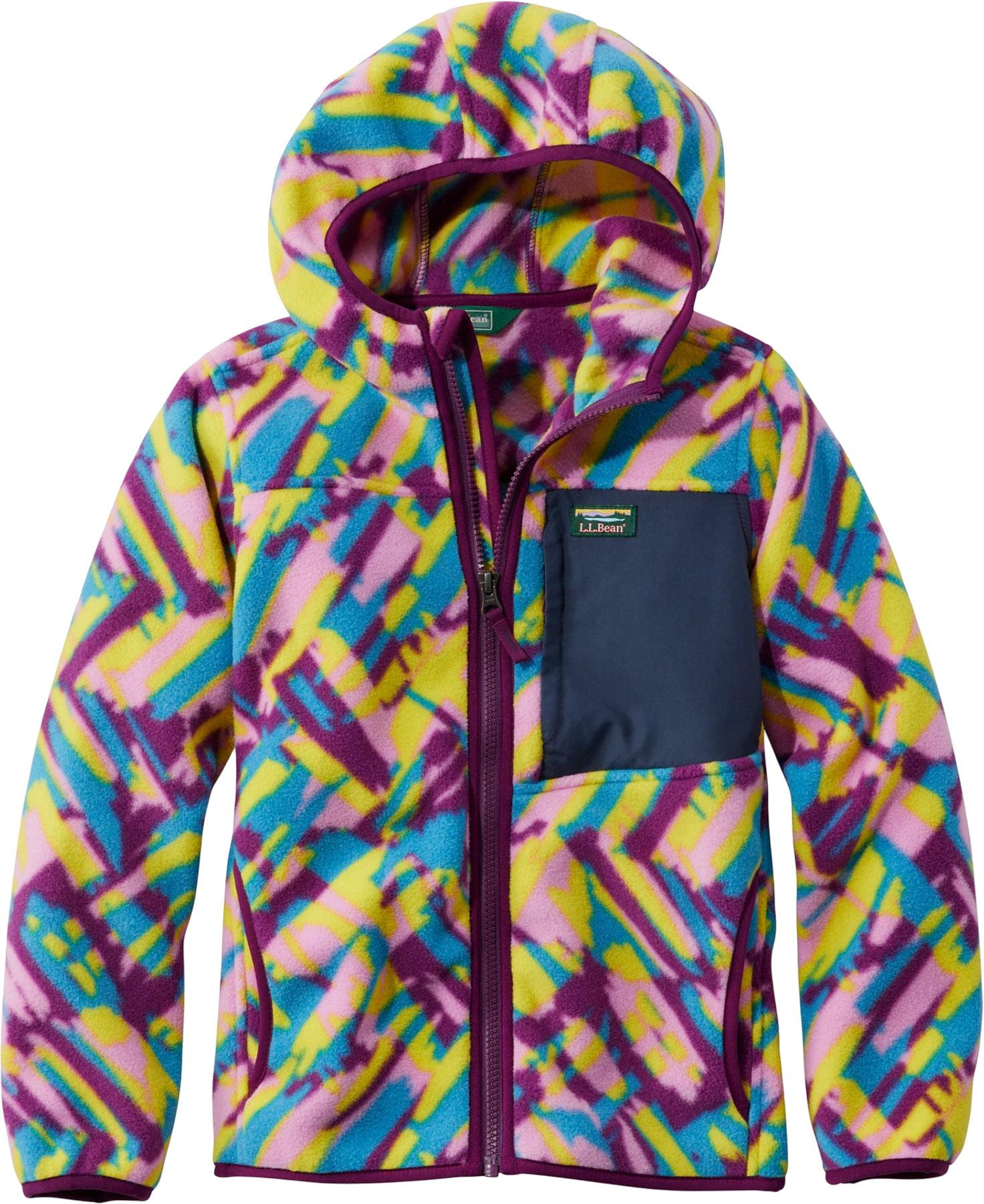 Product image for Retro Mountain Classic Print Fleece Jacket - Kids
