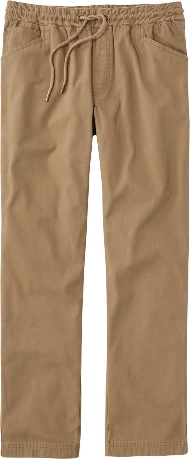 Product image for BeanFlex Pull-On Standard Fit Lined Canvas Pants - Men's