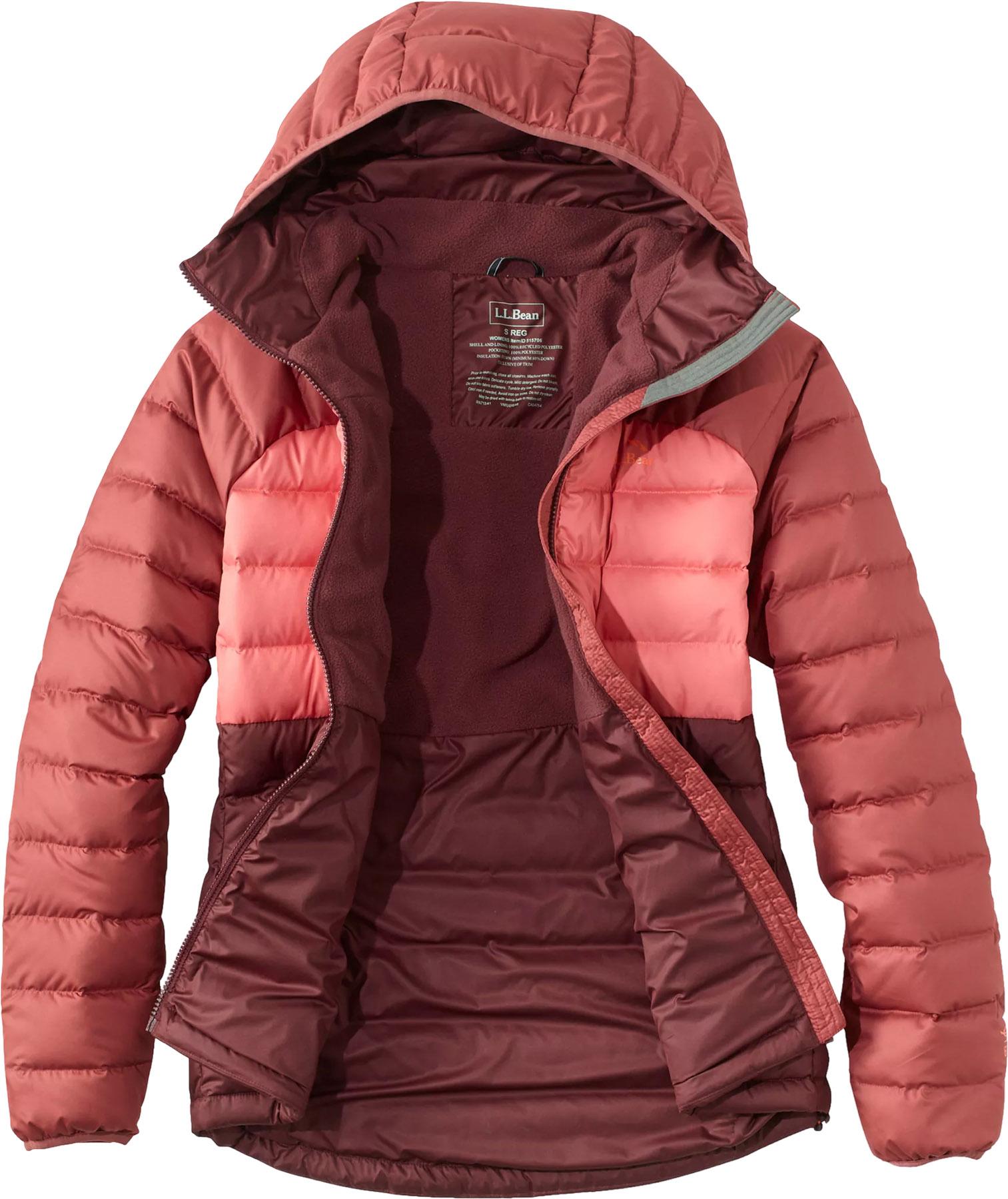 Numéro de l'image de la galerie de produits 6 pour le produit Manteau en duvet à capuchon à couleurs contrastantes Bean’s - Femme