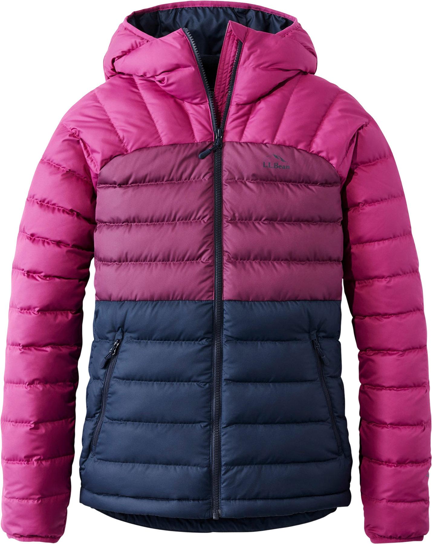 Bean Bean's Down Colorblock Hooded Jacket Women's The