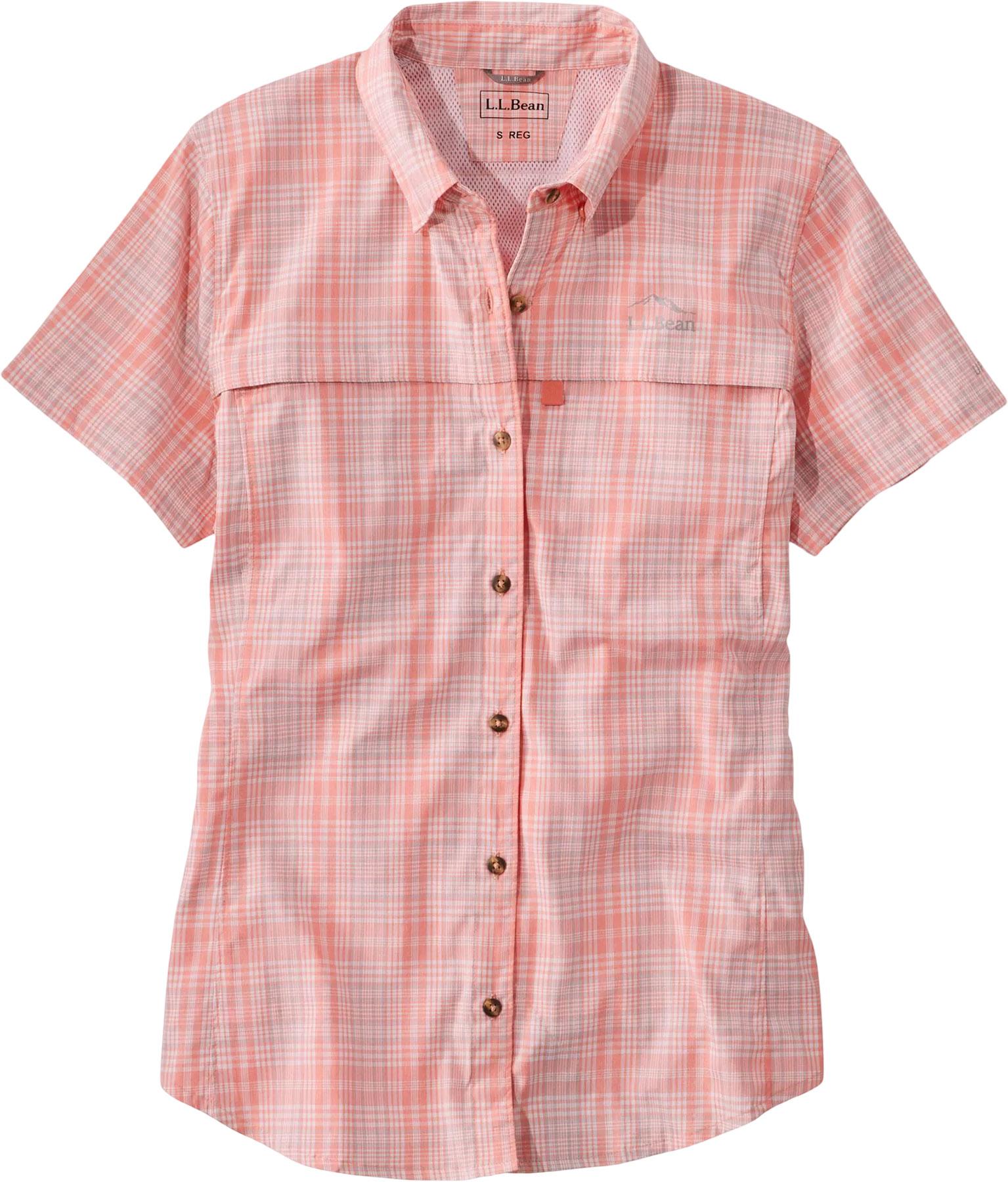 Product image for Tropicwear Short Sleeve Plaid Shirt - Women's