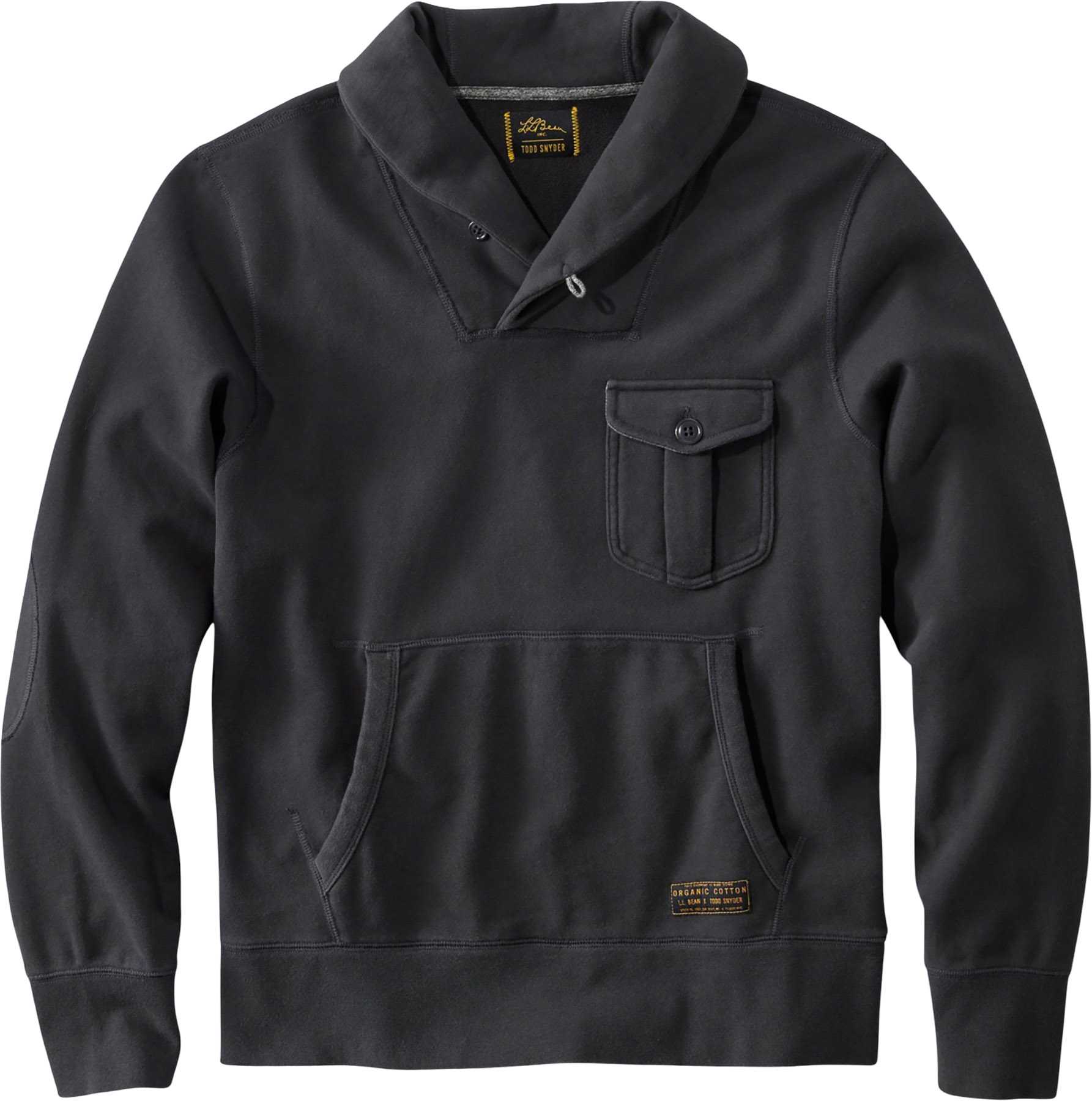 Product image for L.L.Bean x Todd Snyder Organic French Terry Pocket Shawl Neck Sweatshirt - Men's 
