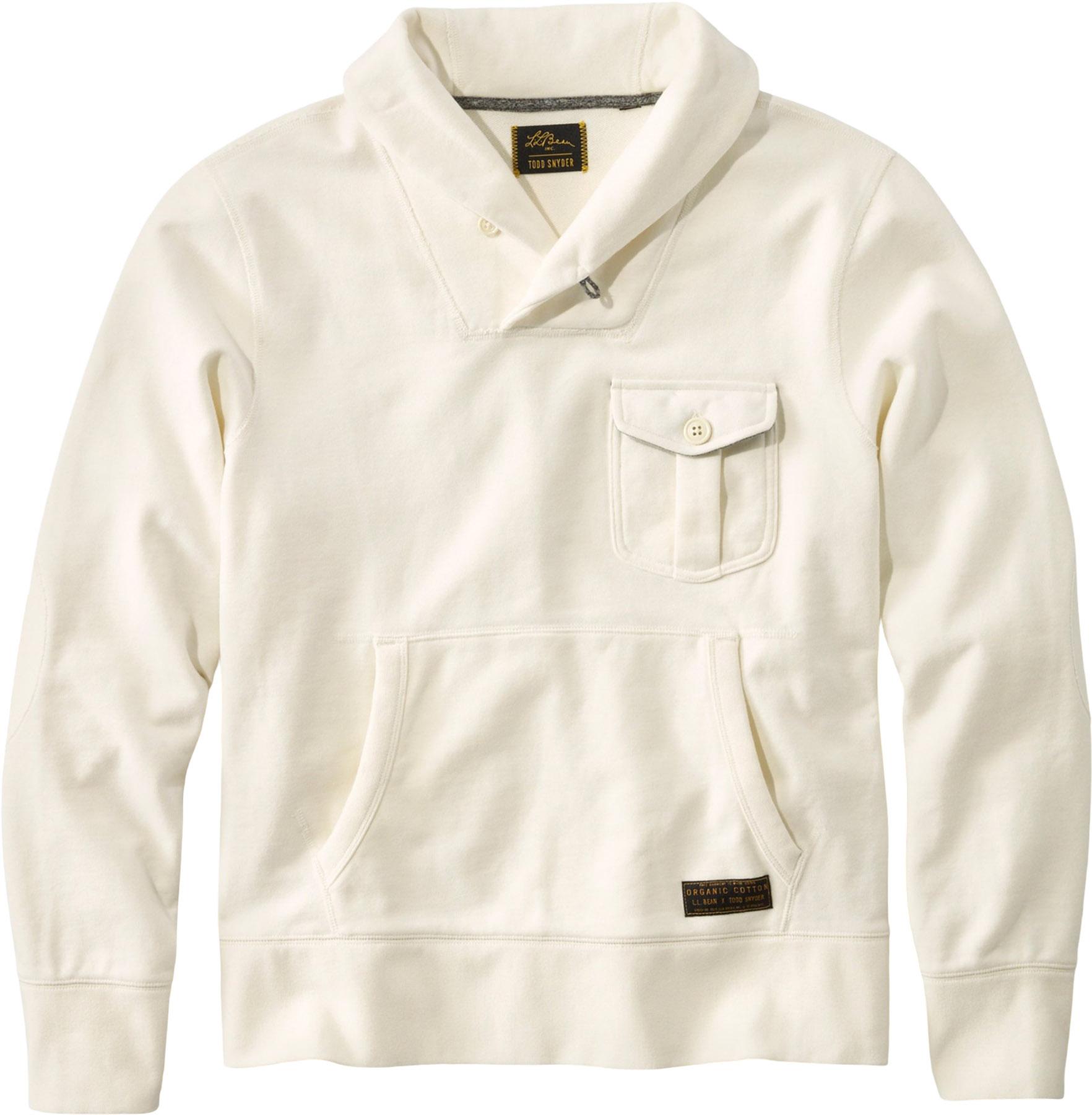 Product image for L.L.Bean x Todd Snyder Organic French Terry Pocket Shawl Neck Sweatshirt - Men's 