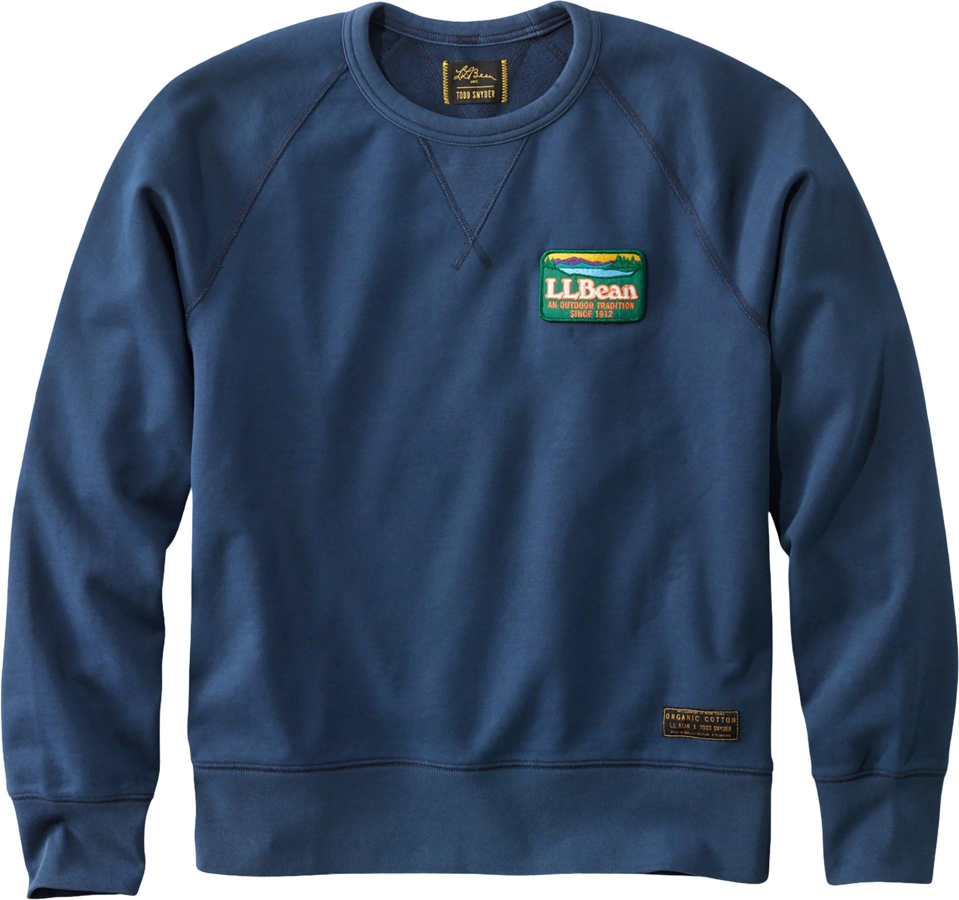Image de produit pour Chandail en molleton à col rond en éponge française L.L.Bean x Todd Snyder - Unisexe