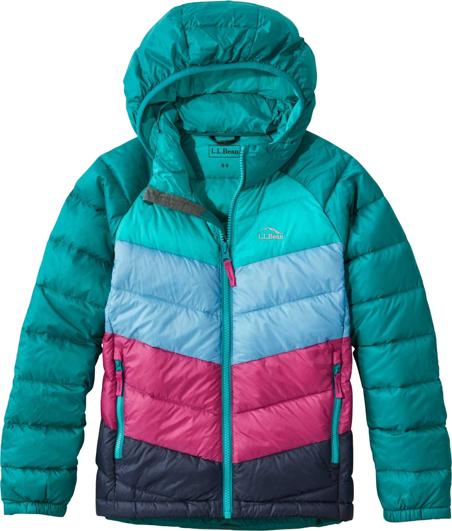 Teal Blue - Color Block