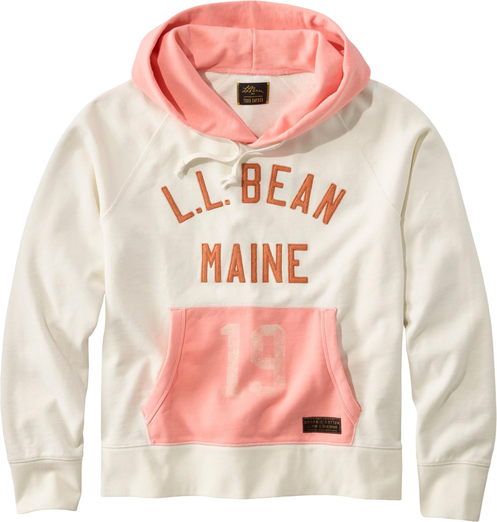 Image de produit pour Chandail à capuchon graphique en éponge française biologique L.L.Bean x Todd Snyder - Unisexe