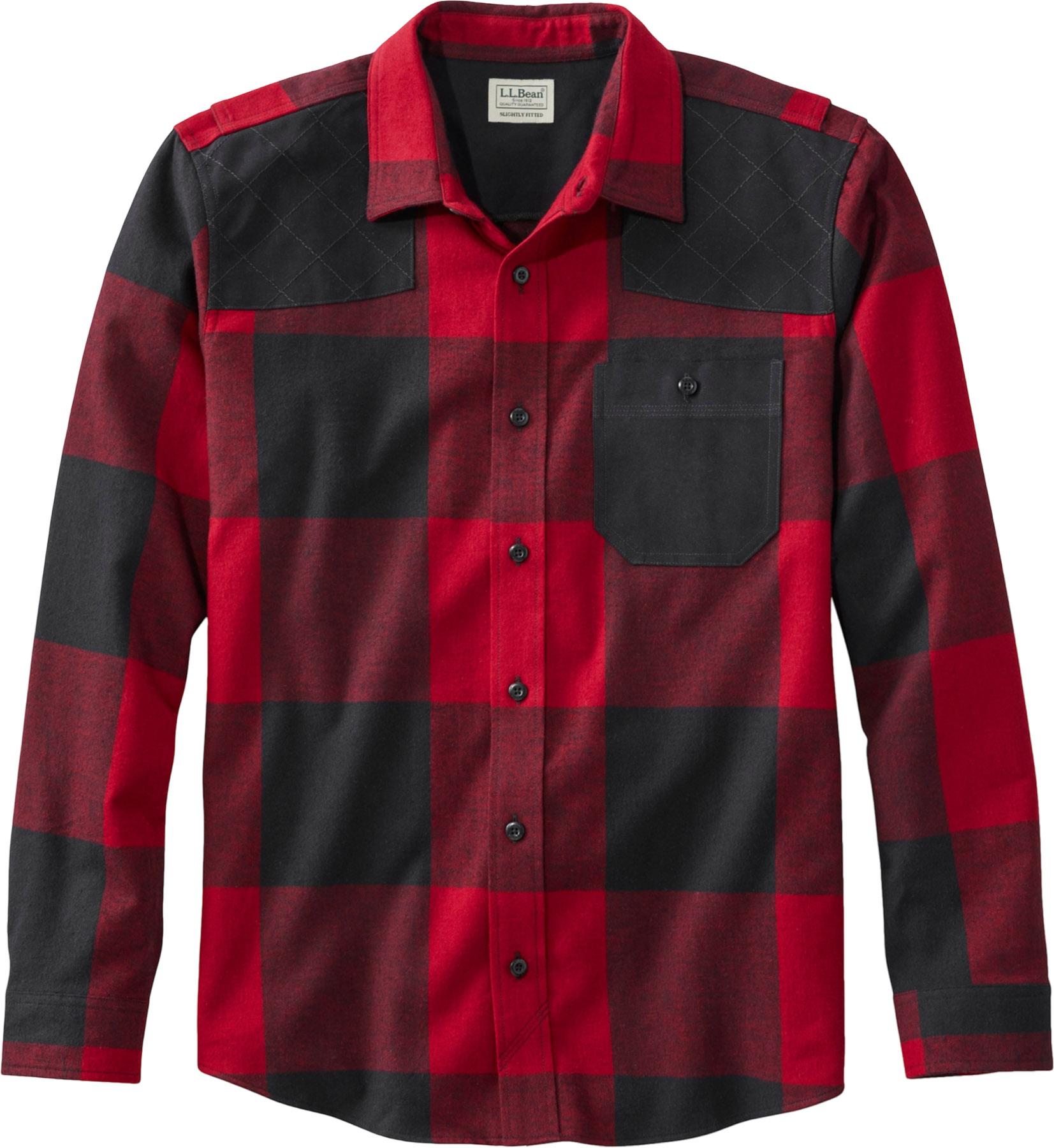 Product image for Heritage Scotch Slightly Fitted Untucked Fit Plaid Flannel Shirt - Men's