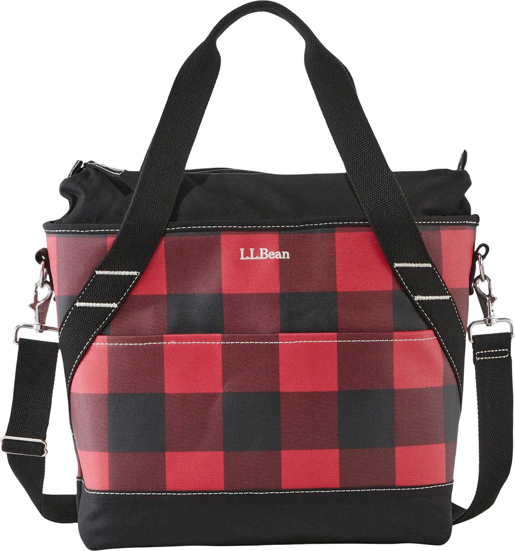 Product image for Insulated Plaid Tote Bag - Medium