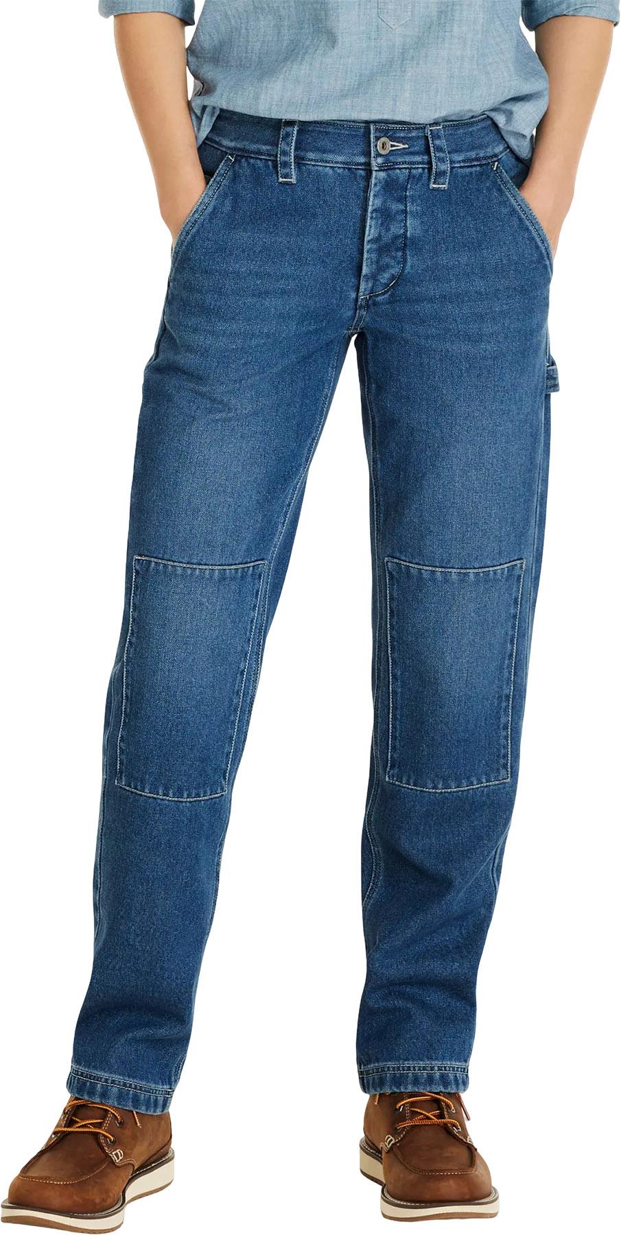 Product image for Signature Super-Soft High-Rise Straight-Leg Carpenter Jeans - Women's