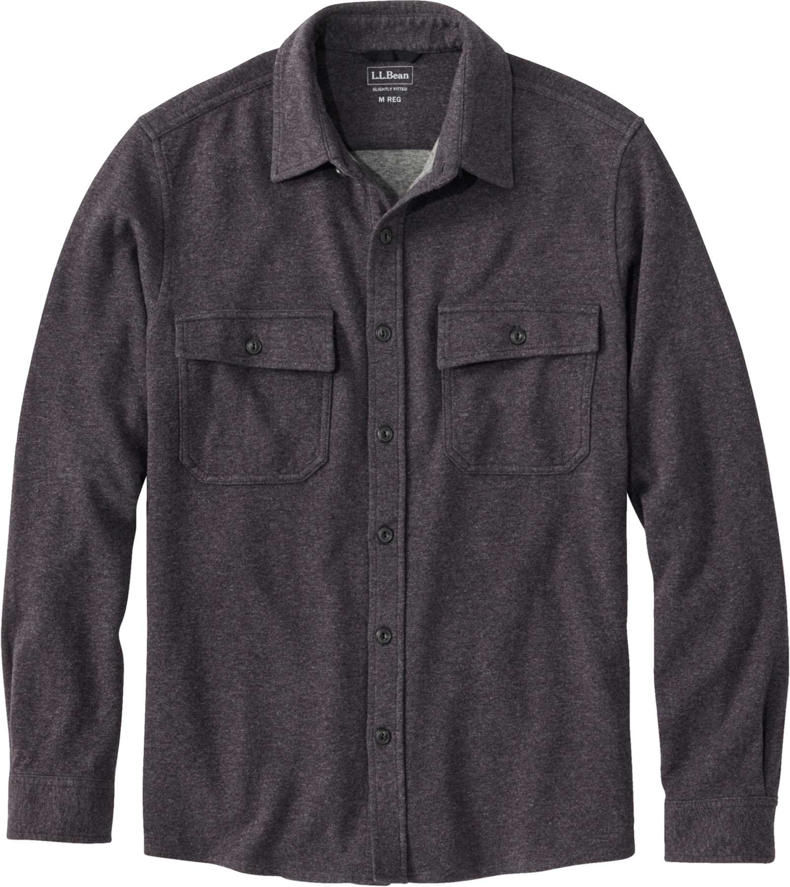 Product image for Washed Cotton Double-Knit Chamois Long-Sleeve Shirt - Men's