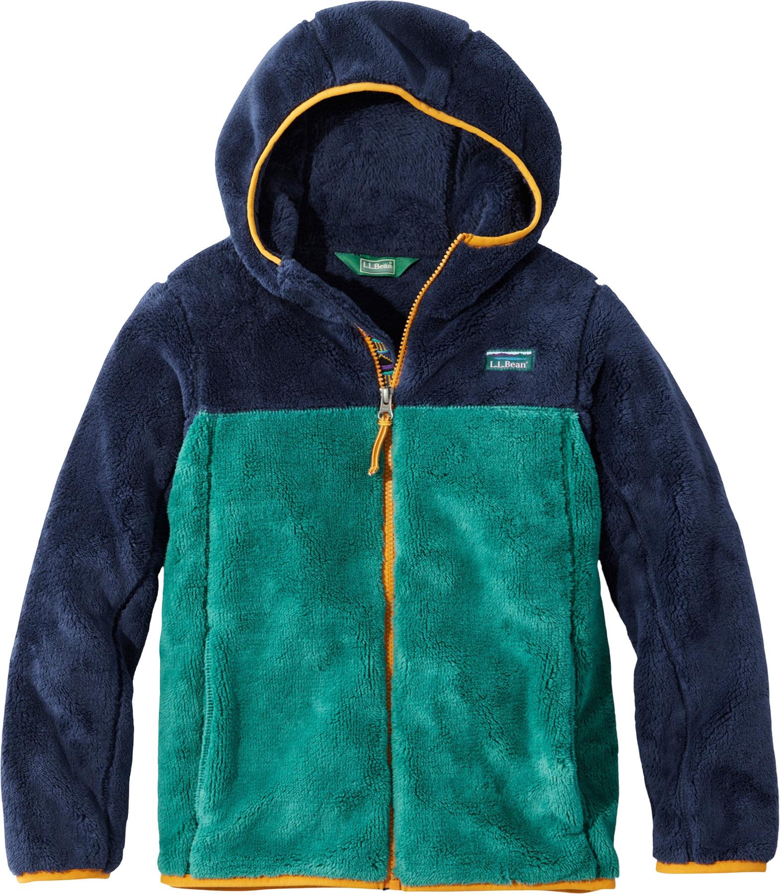 Product image for L.L.Bean Hi-Pile Colorblock Fleece Jacket - Little Kids