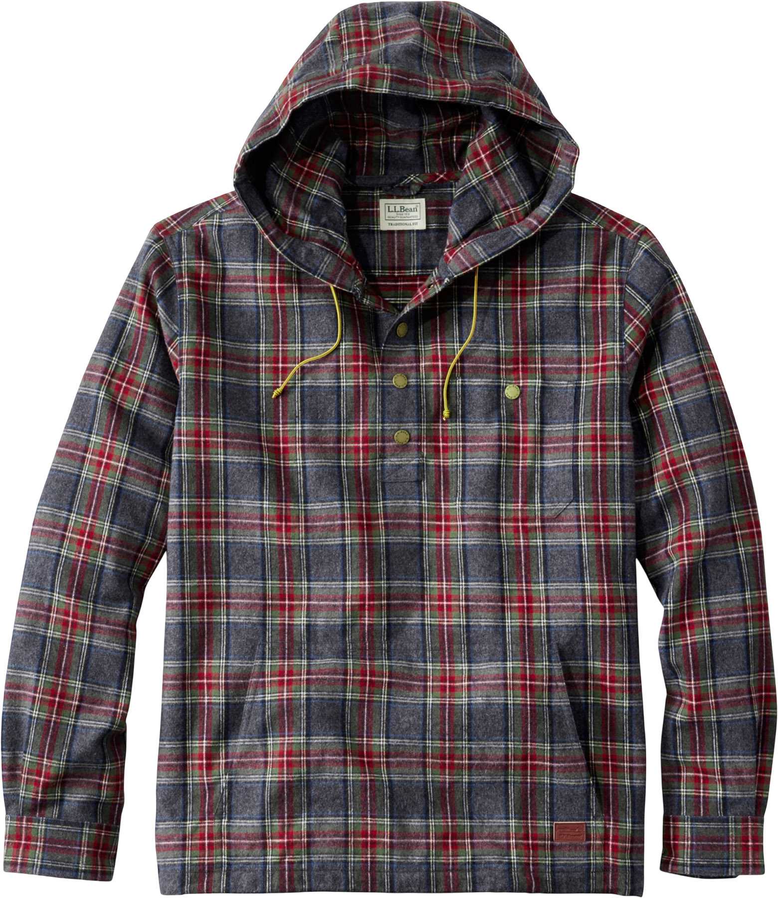 Product image for Scotch Plaid Traditional Fit Flannel Shirt Anorak - Men's