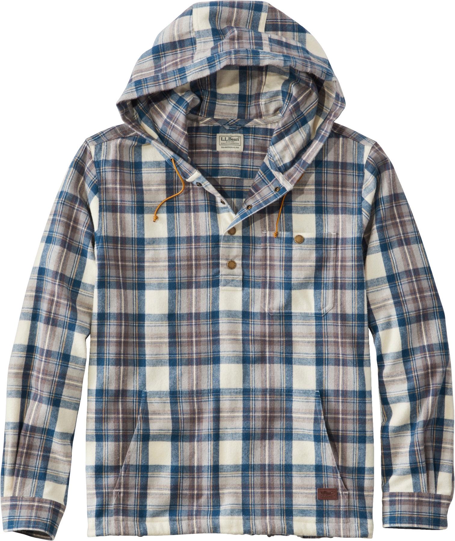 Image de produit pour Anorak de style chemise en flanelle à carreaux écossais coupe traditionnelle - Homme