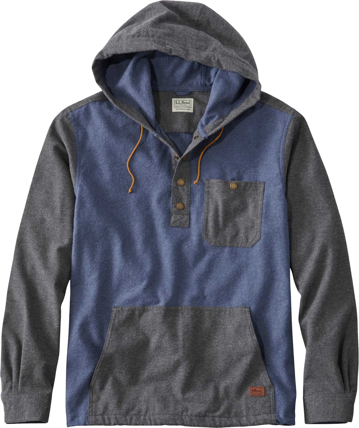 Product image for Scotch Plaid Traditional Fit Colorblock Flannel Shirt Anorak - Men's