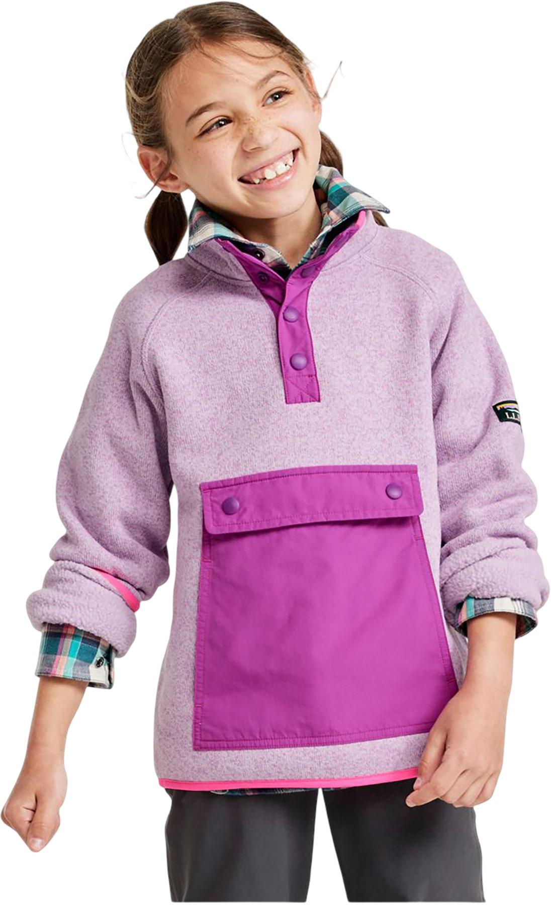 Product gallery image number 2 for product L.L.Bean Half-Snap Fleece Sweater - Kids