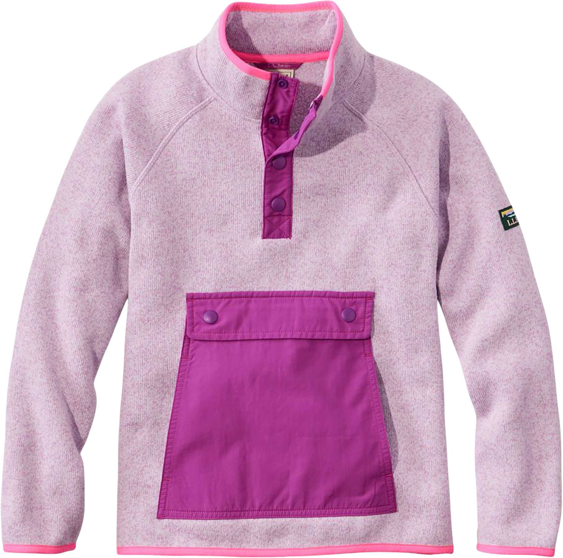 Image de produit pour Chandail en molleton à demi-pression L.L.Bean - Enfant