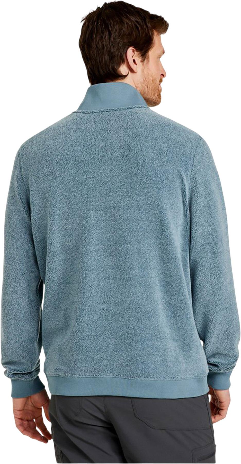 Numéro de l'image de la galerie de produits 2 pour le produit Chandail en molleton sherpa culbuté à glissière 1/4 - Homme