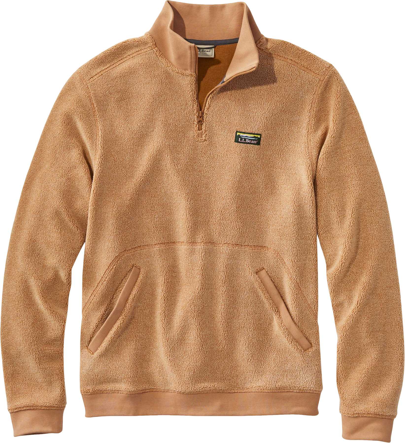 Image de produit pour Chandail en molleton sherpa culbuté à glissière 1/4 - Homme