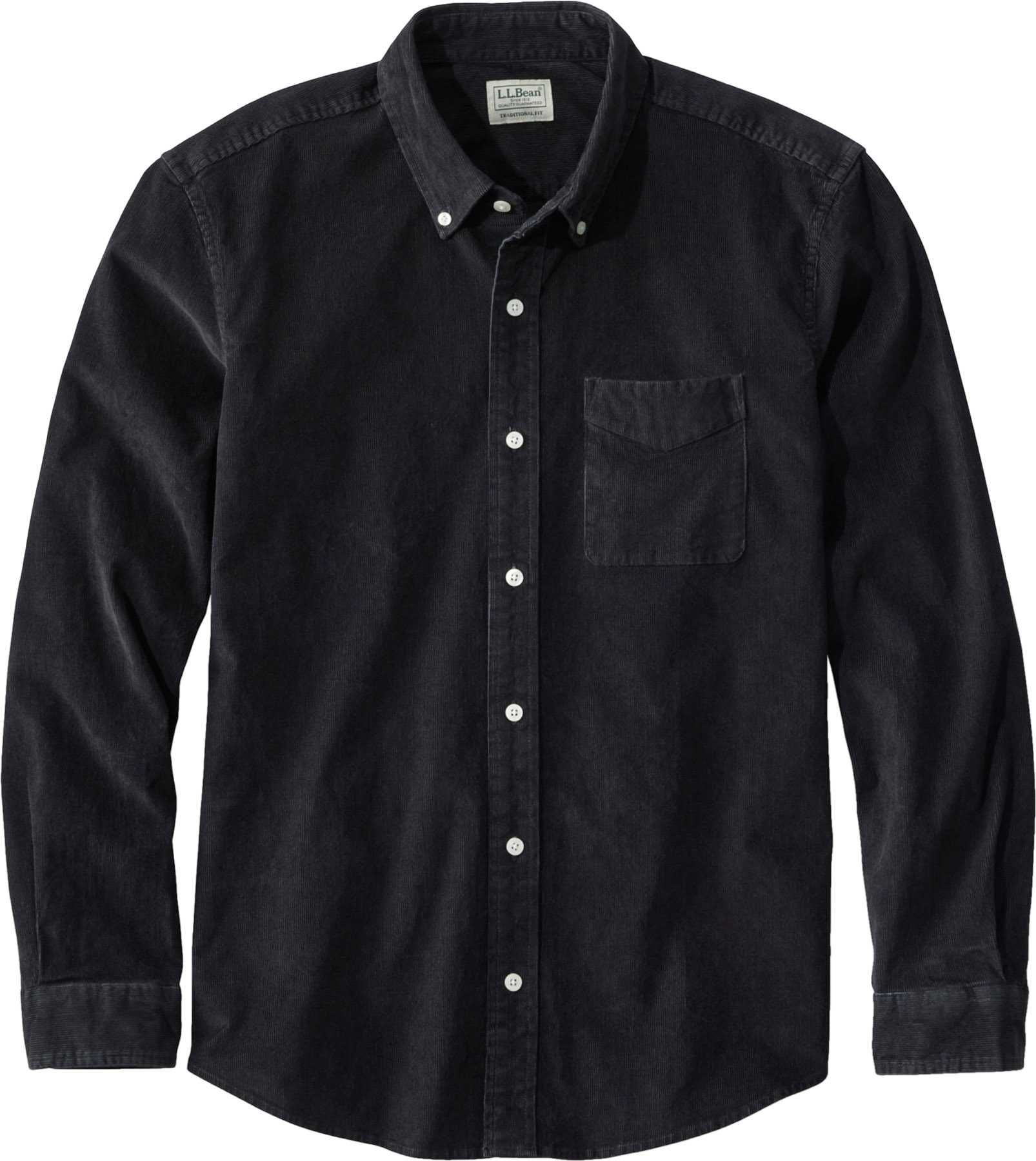 Product image for Comfort Stretch Corduroy Traditional Untucked Fit Long-Sleeve Shirt - Men's