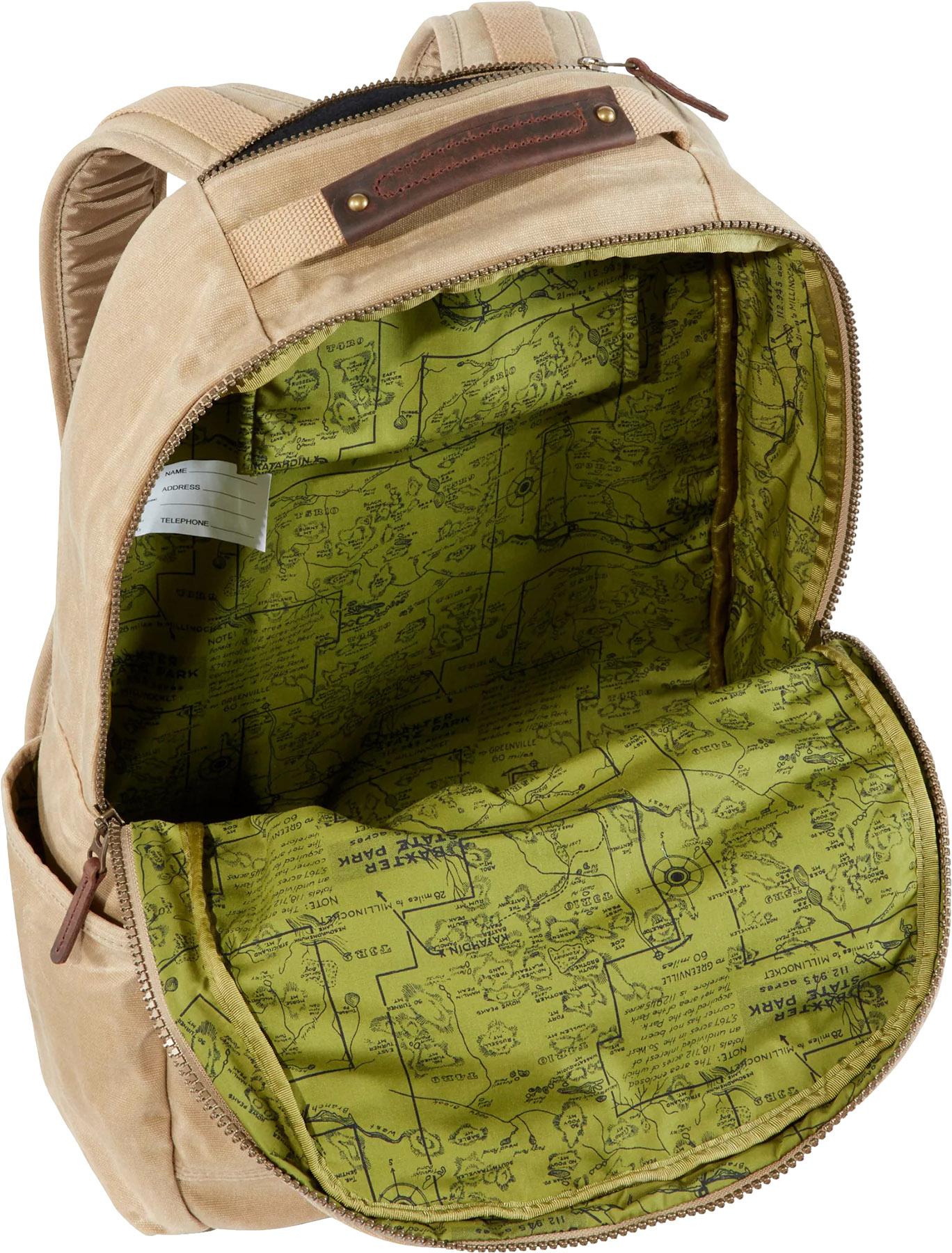 Product gallery image number 2 for product Waxed Canvas Travel Backpack