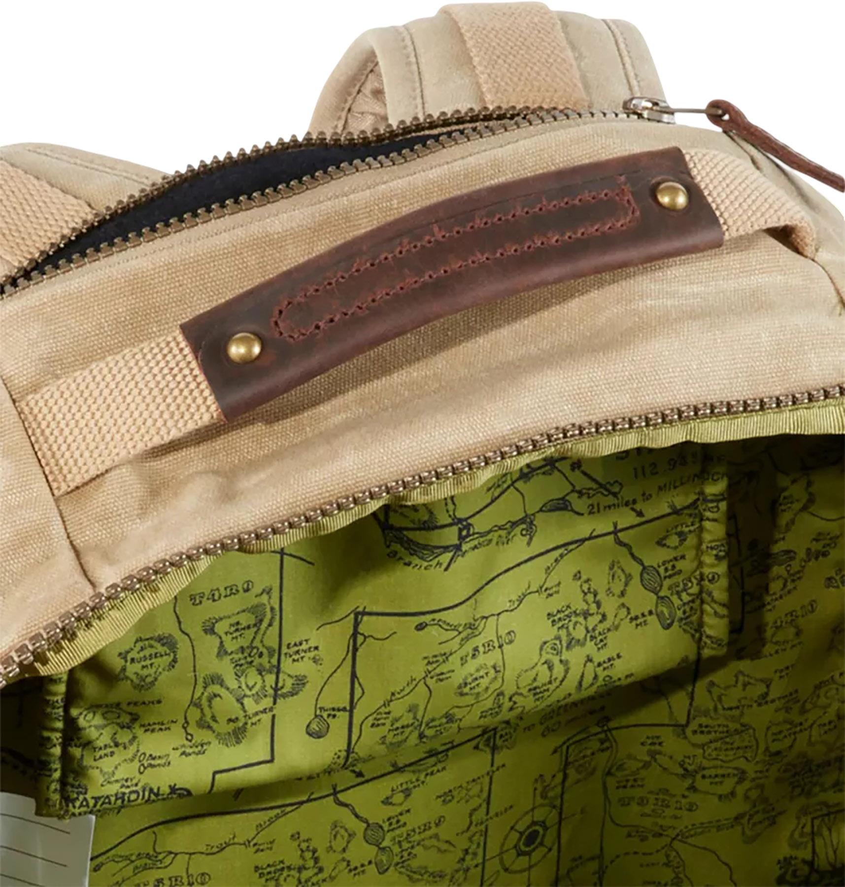Product gallery image number 4 for product Waxed Canvas Travel Backpack