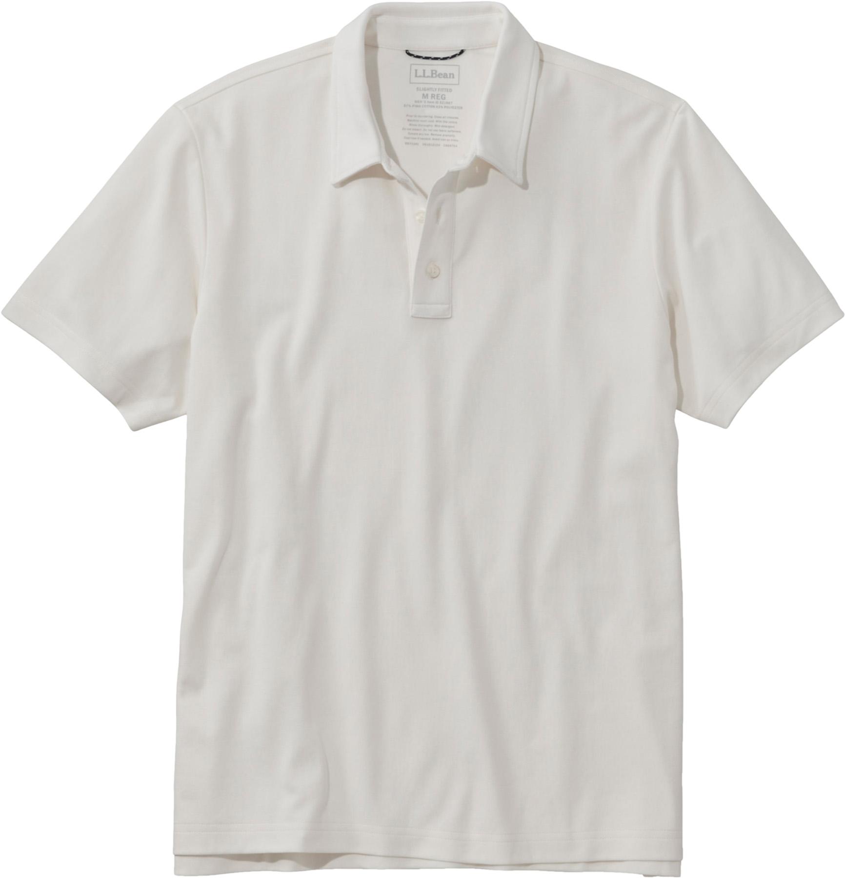 Image de produit pour Polo performant à manches courtes légèrement ajusté en tissu extensible confortable - Homme