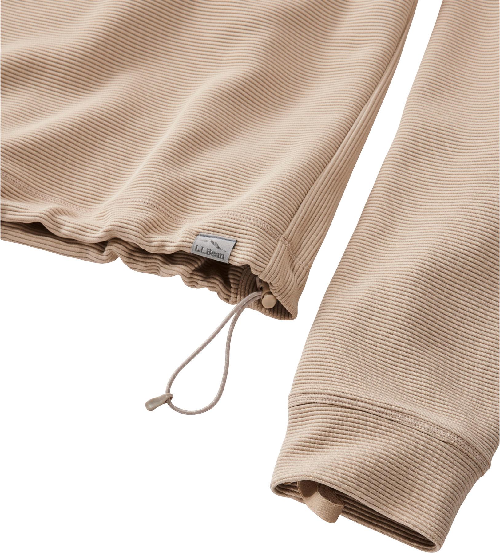 Product gallery image number 3 for product VentureStretch Ottoman-Rib Cropped Pullover - Women's