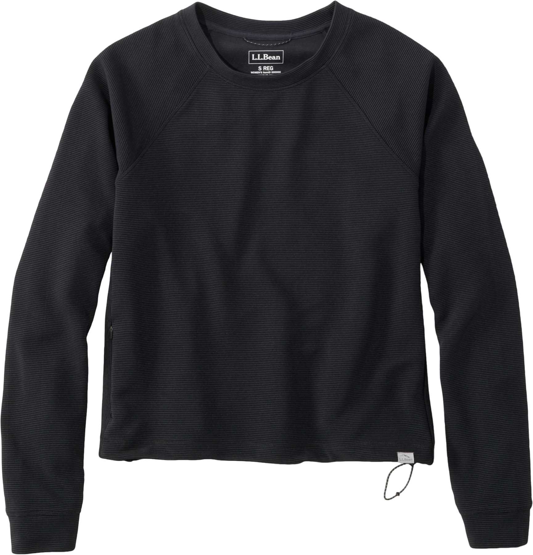 Product image for VentureStretch Ottoman-Rib Cropped Pullover - Women's