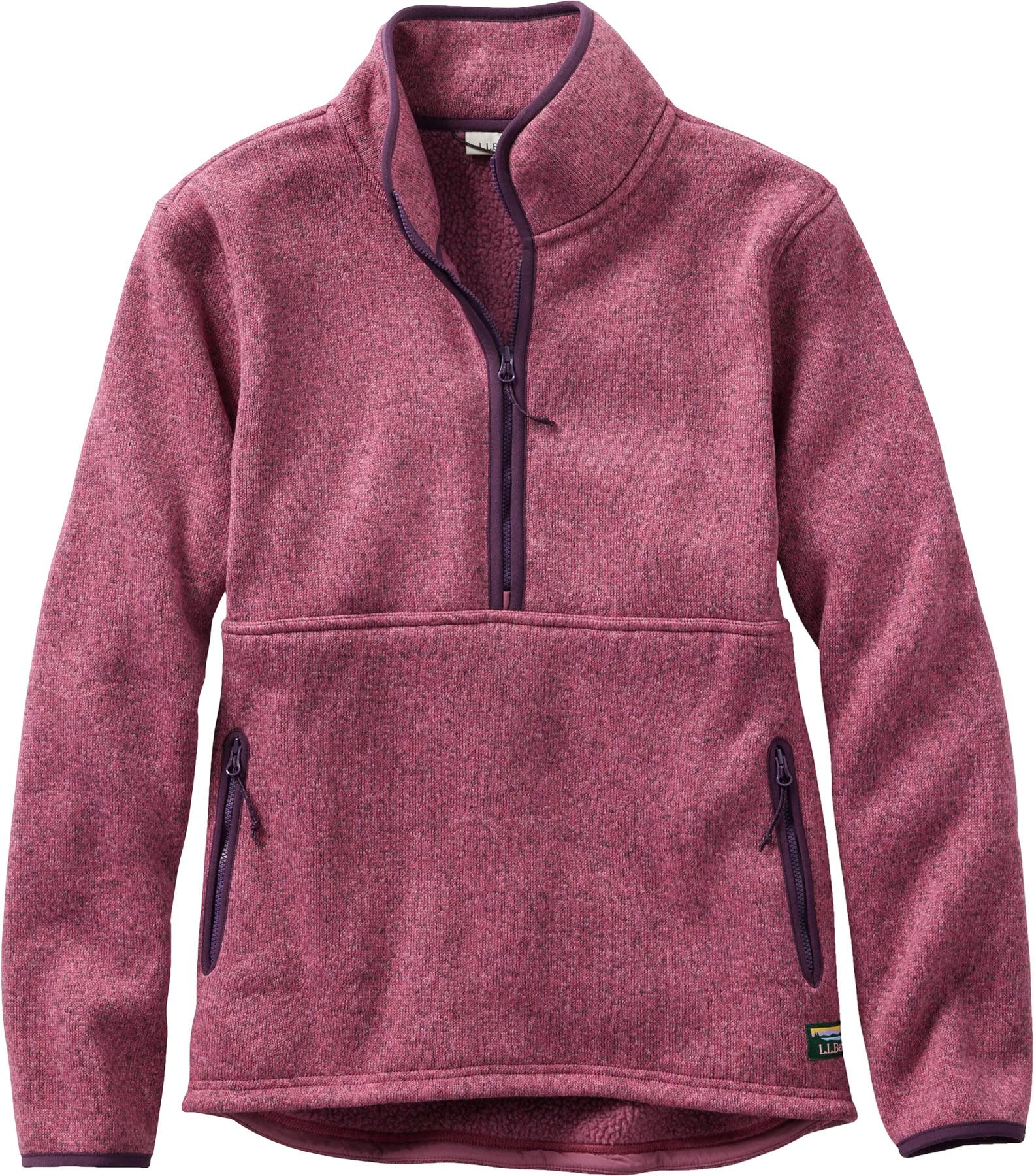 Image de produit pour Chandail en molleton à demi-glissière L.L.Bean - Femme