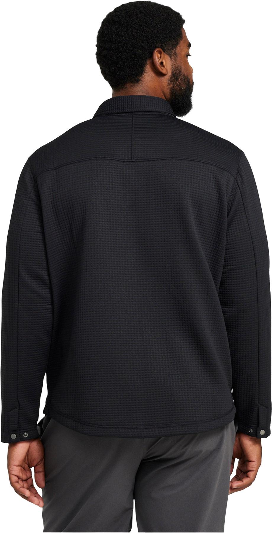 Product gallery image number 2 for product Manteau-chemise gaufrée Performance - Homme