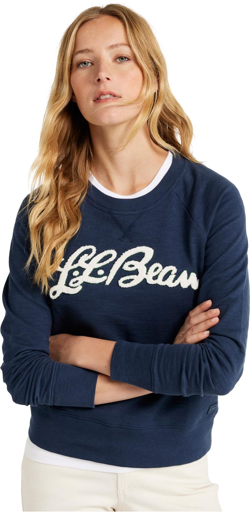 Product gallery image number 2 for product Peaks Island Logo Crewneck Sweatshirt - Women's