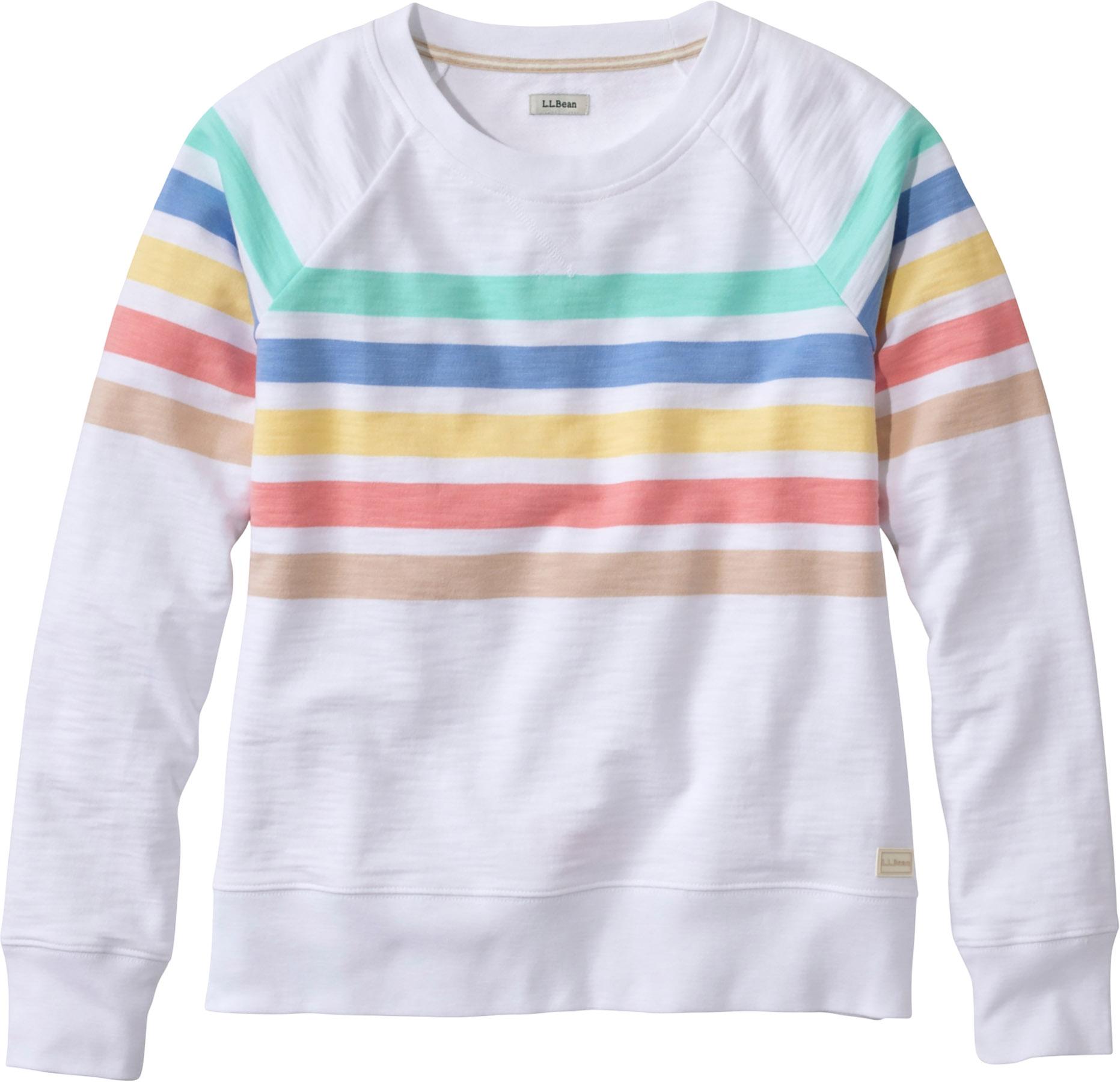 Product image for Peaks Island Stripe Crewneck Sweatshirt - Women's