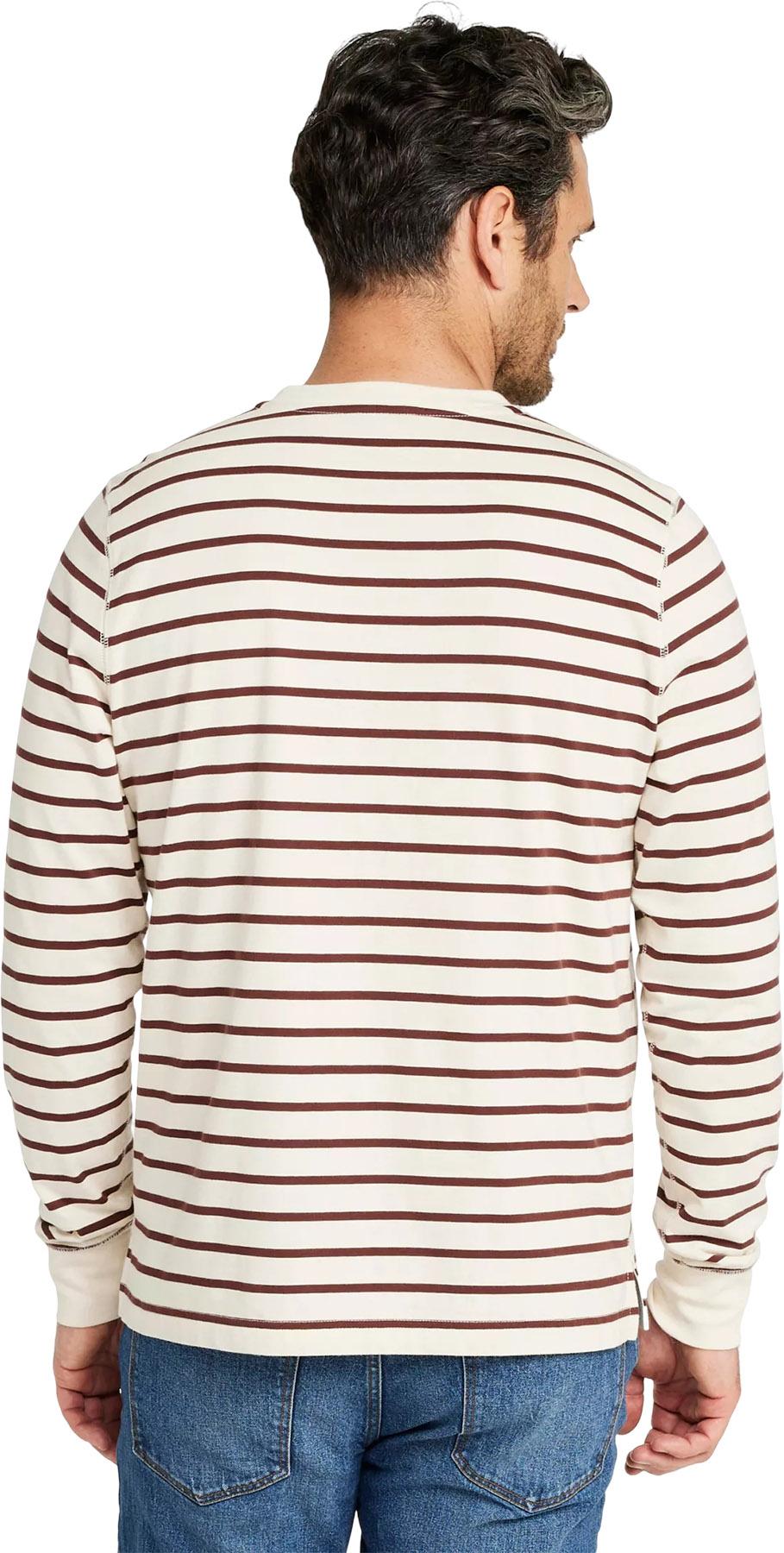 Numéro de l'image de la galerie de produits 2 pour le produit Haut à col henley, à manches longues, à rayures, collection Signature Northwoods - Homme