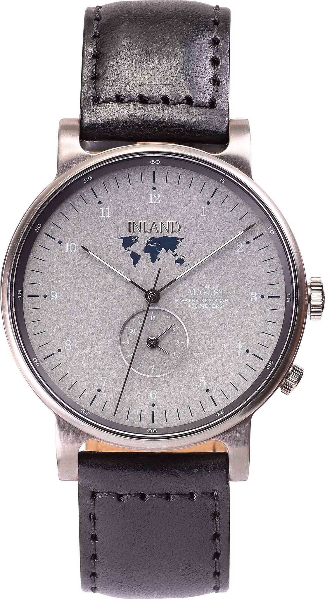 Grey - Grey - Black Leather