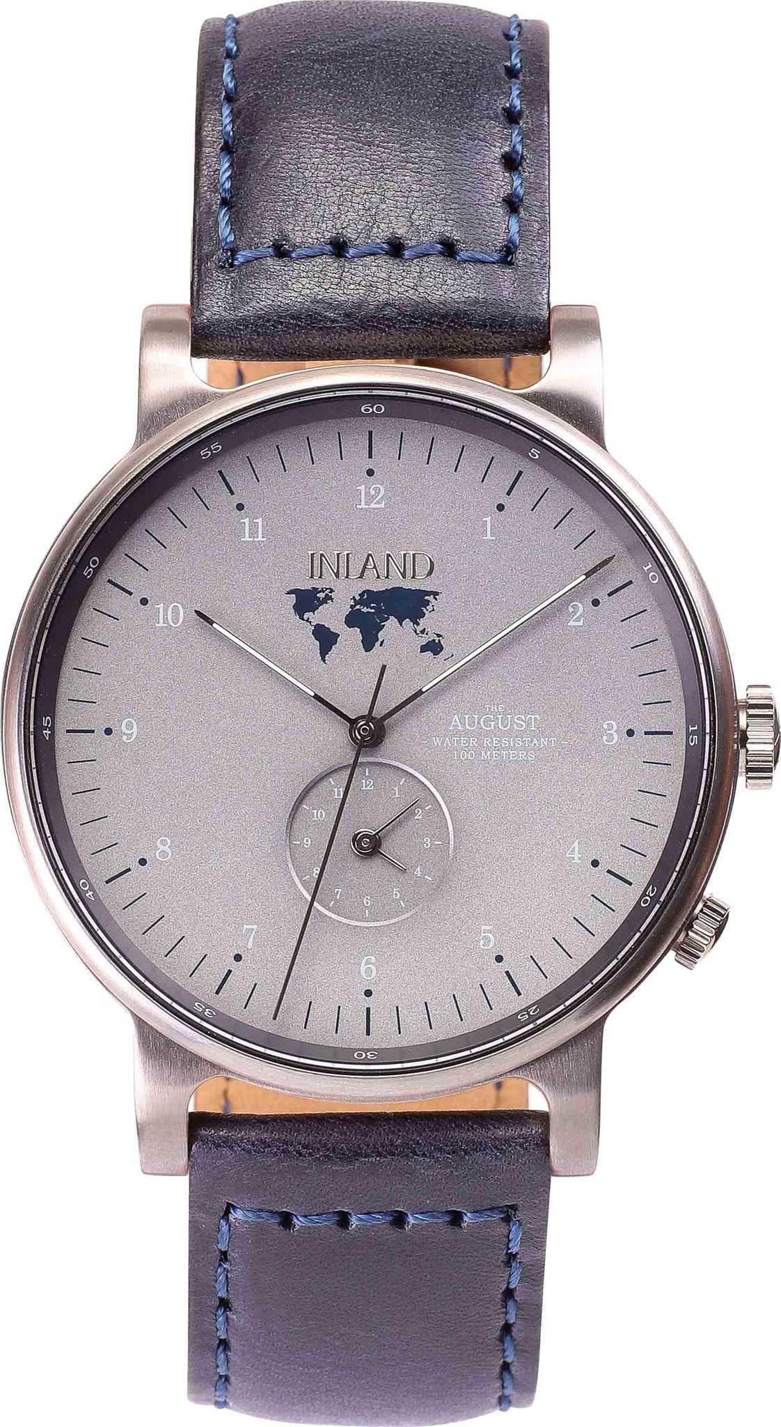 Grey - Grey - Navy Leather