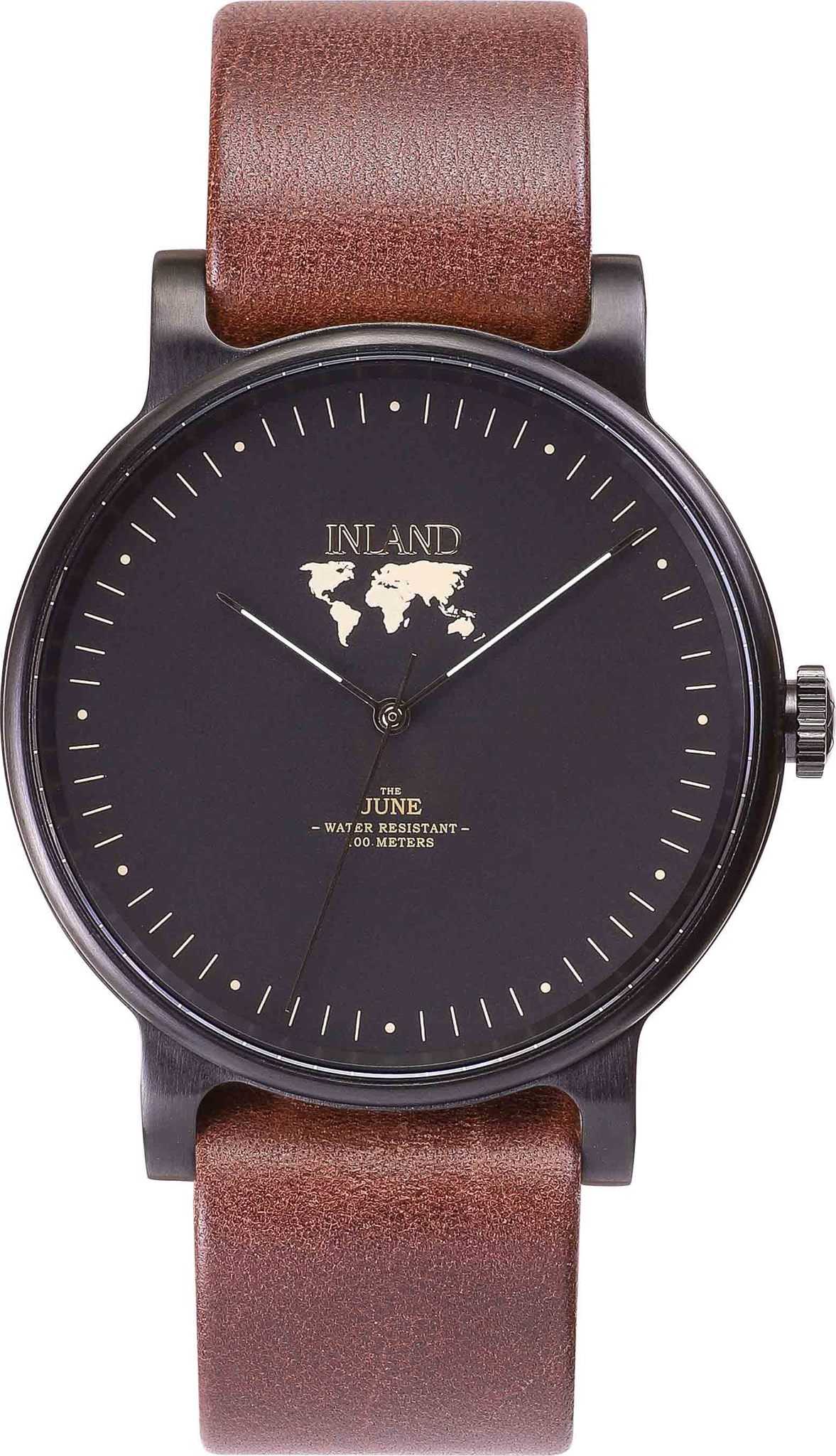 Black - Black - Brown Leather