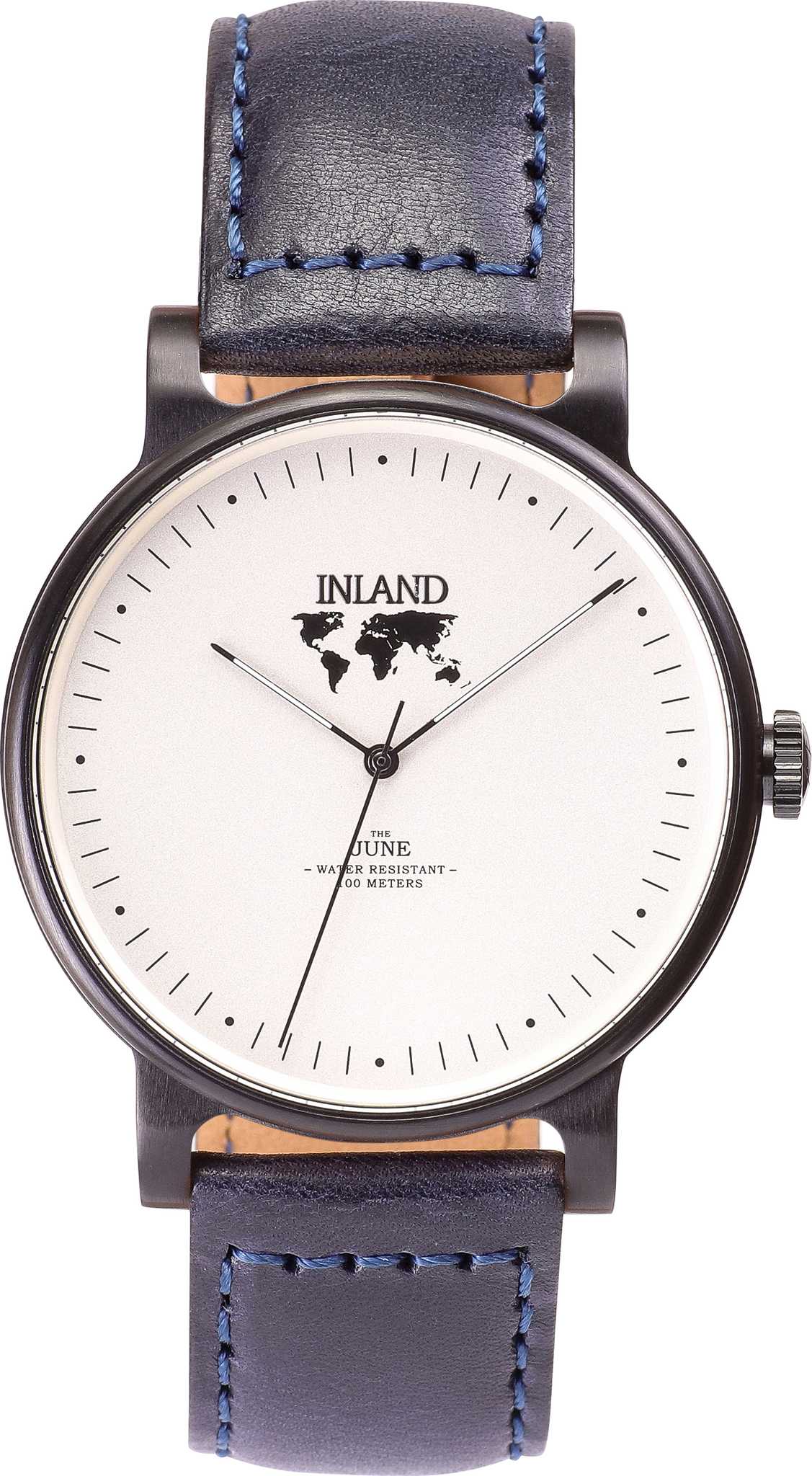 Black - Cream - Navy Leather