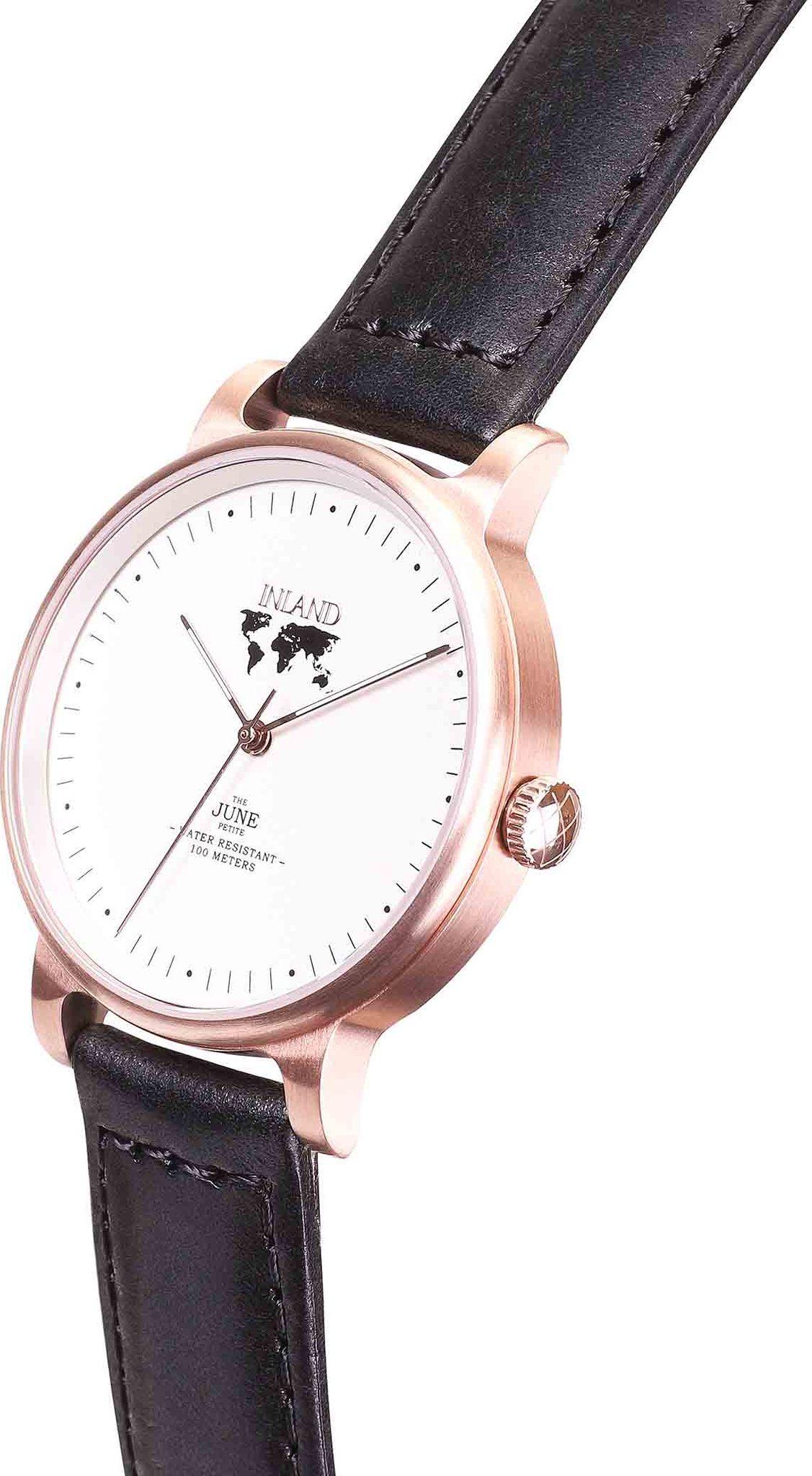 Product gallery image number 4 for product The June Petite 34mm Watch with Extra 16mm Classic Strap - Unisex