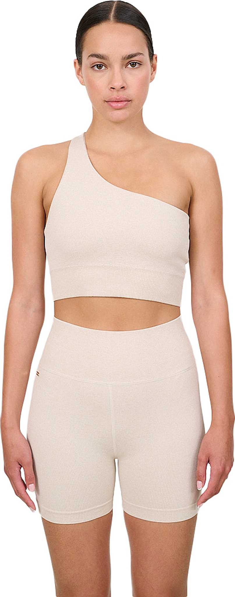 Image de produit pour Soutien-gorge à une épaule Luna Rib - Femme