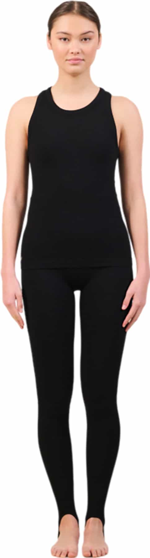 Image de produit pour Legging taille haute côtelé doux en micromodal Maia - Femme