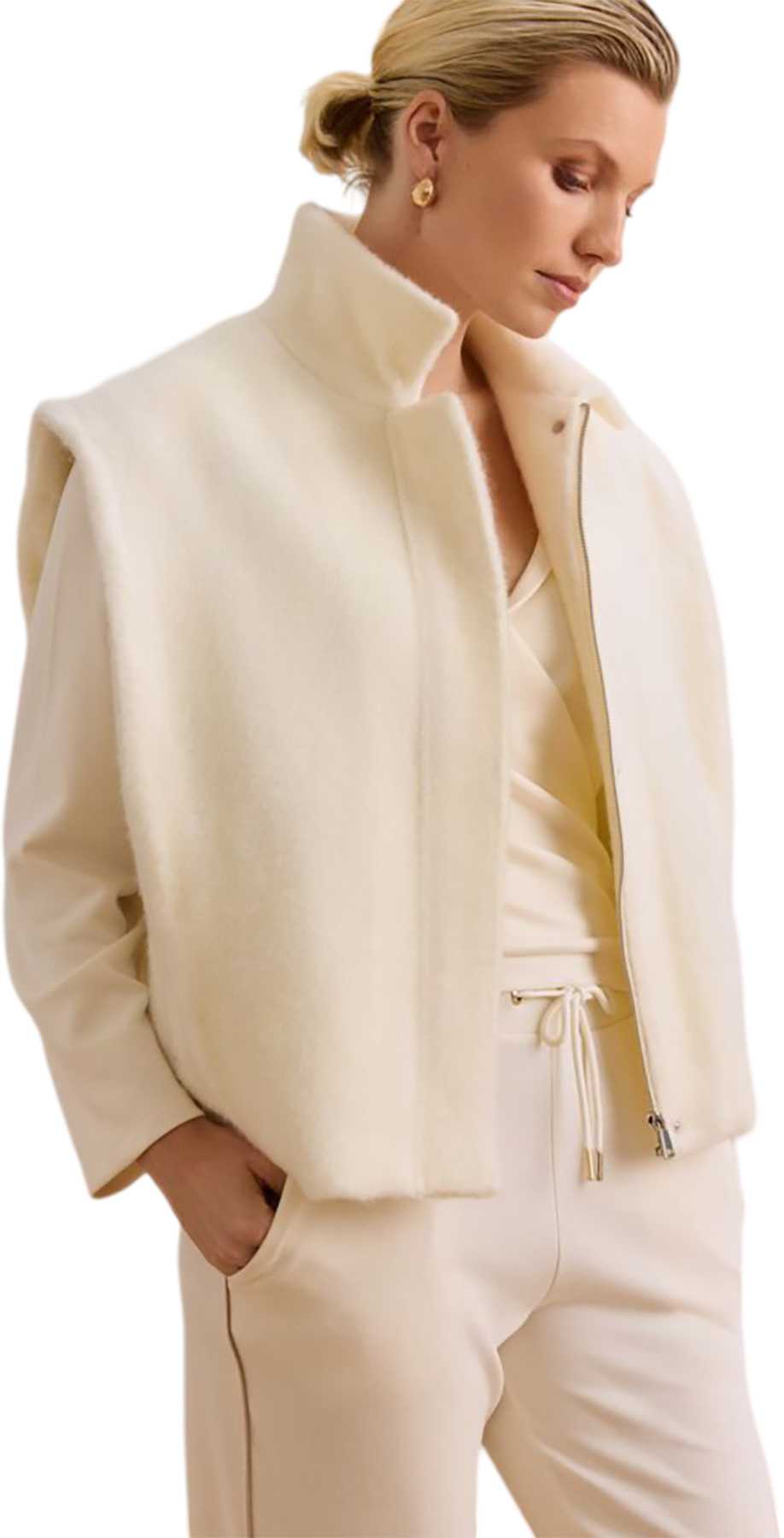 Image de produit pour Veste en mohair végétalien Helen - Femme