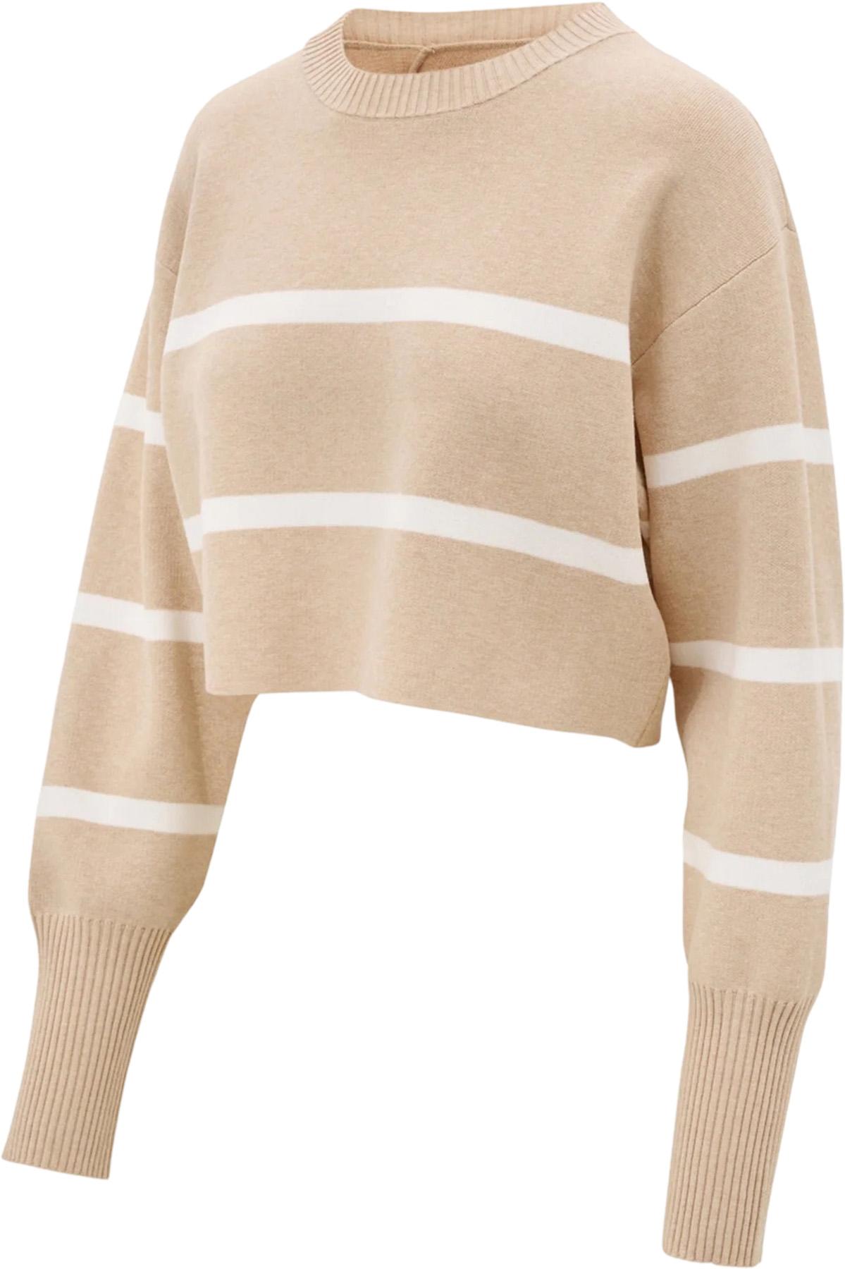 Product gallery image number 2 for product Olly Cropped Striped Sweater - Women's
