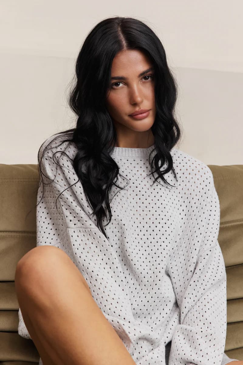 Product gallery image number 2 for product Olly Crochet Sweater - Women's