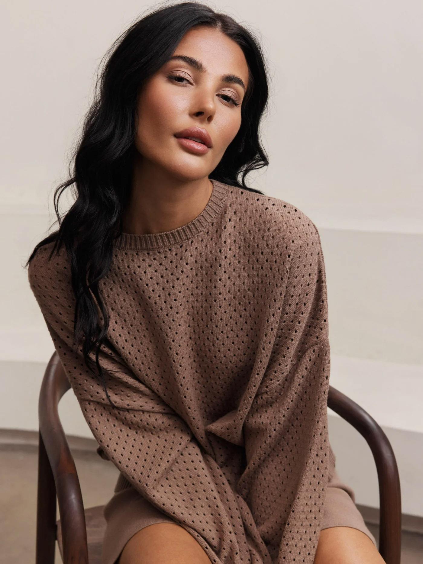 Numéro de l'image de la galerie de produits 5 pour le produit Pull Olly Crochet - Femme