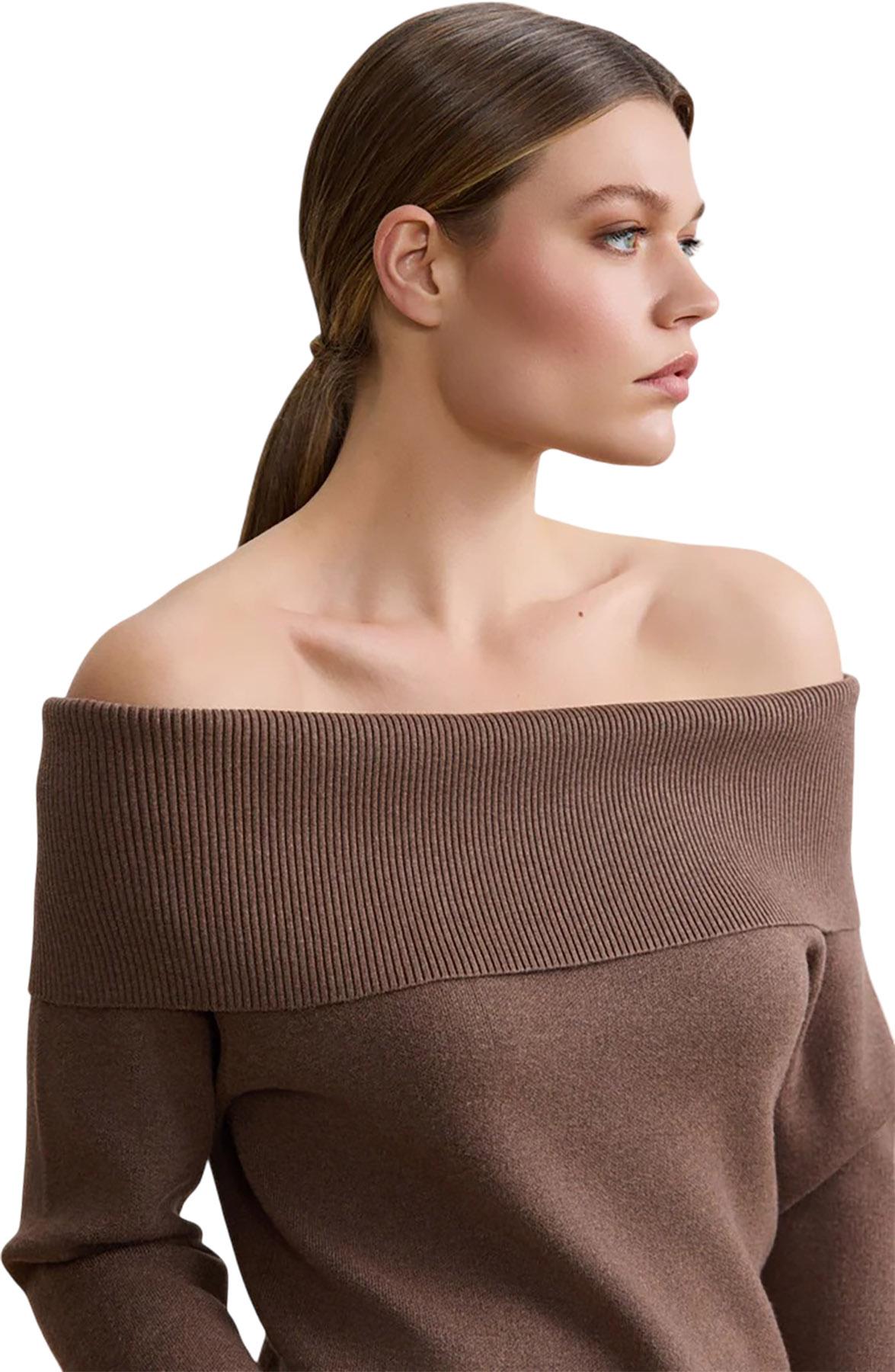Product gallery image number 2 for product Olly Off-Shoulder Sweater - Women's