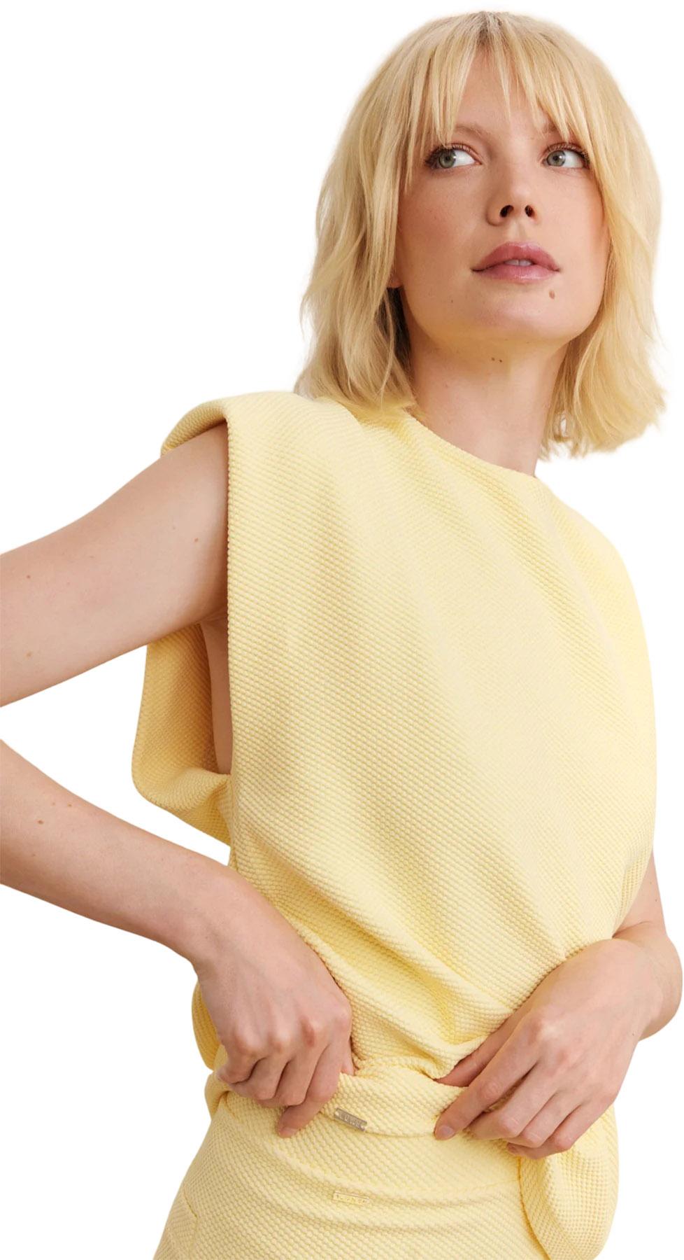 Product gallery image number 2 for product Moon Padded Shoulder Top - Women's