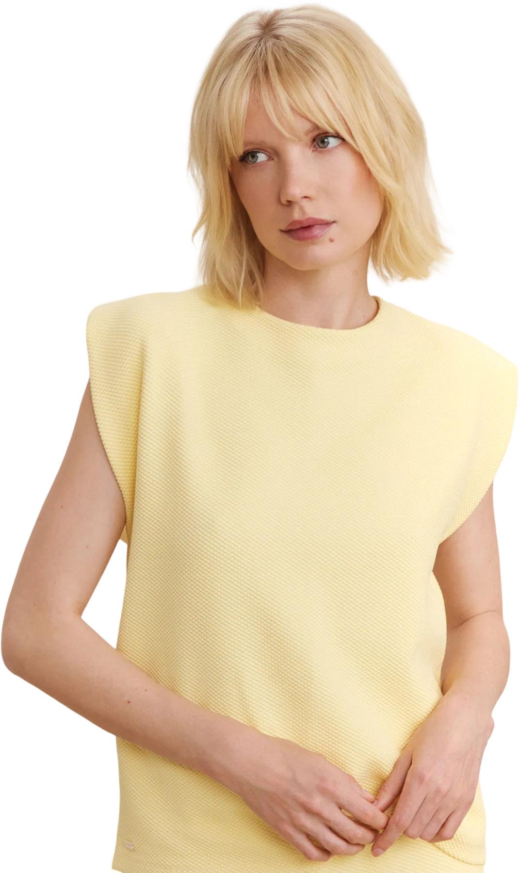Product gallery image number 3 for product Moon Padded Shoulder Top - Women's