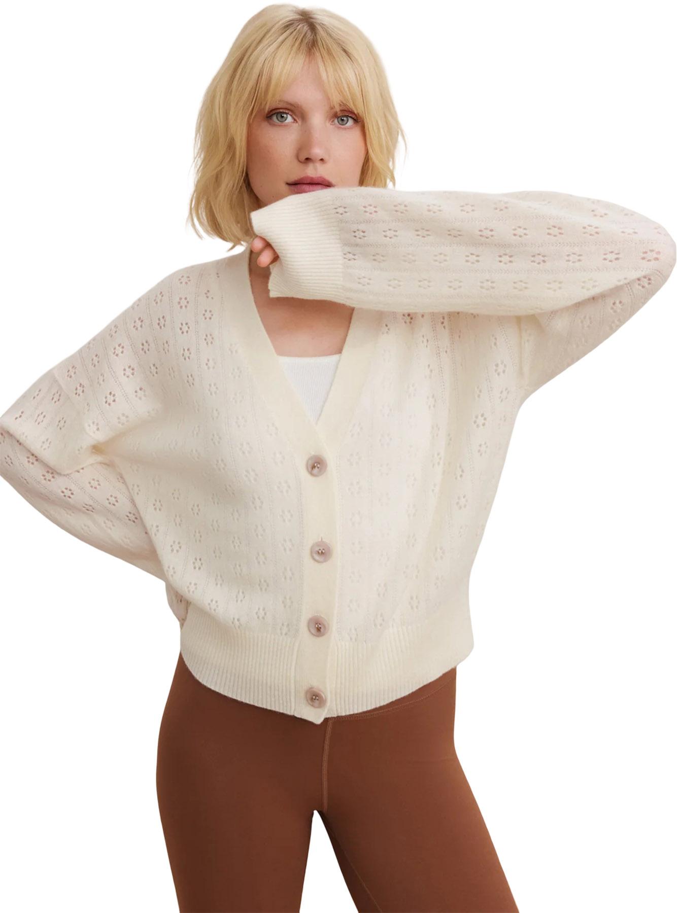 Product gallery image number 3 for product Carli Pointelle Cardi - Women's